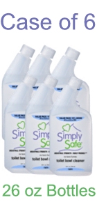 Case of 6 - Toilet Bowl Cleaner